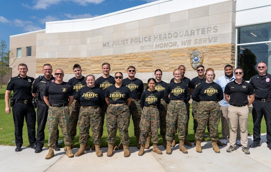 Mt. Juliet Police Engage with MJHS JROTC Seniors to Foster Community Relations and Mentorship