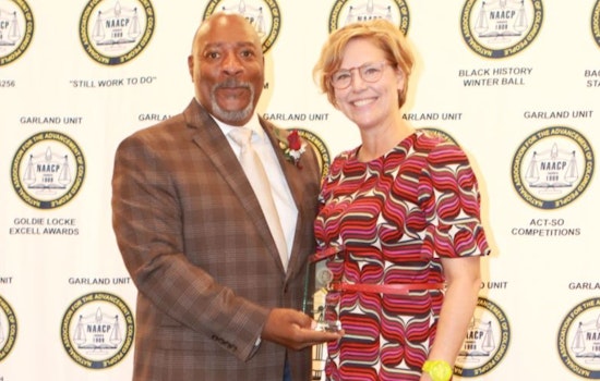 NAACP Honors Garland's Cultural Arts and Parks & Recreation Departments for Community Contributions