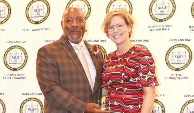NAACP Honors Garland's Cultural Arts and Parks & Recreation Departments for Community Contributions