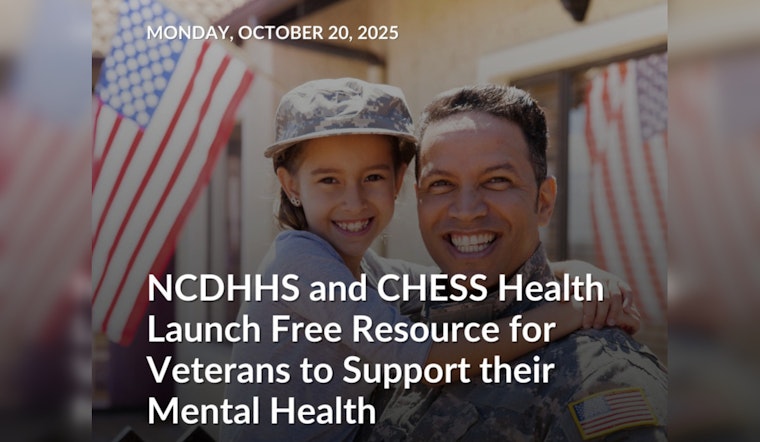 New App Aims to Strengthen Mental Health Support for North Carolina's Veterans