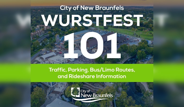 New Braunfels Gears Up for Wurstfest 2025, Road Closures and Transportation Tips Announced