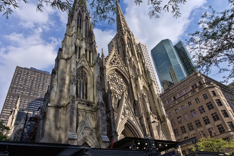 New Mural at St. Patrick's Cathedral in New York Celebrates Immigrant Heritage Amid National Debate