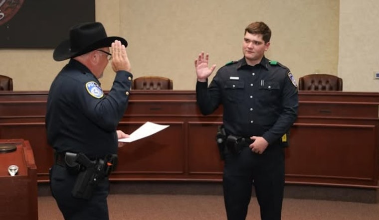 New Officer Joins Euless Police Ranks After Graduating from BCAPS 308 Police Academy