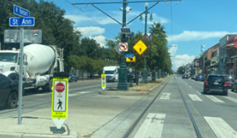 New Orleans Enhances Pedestrian and Cyclist Safety in French Quarter with N. Rampart and N. Peters Upgrades