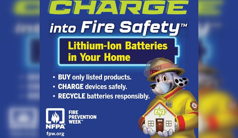 Newton County Officials Urge Caution with Lithium-Ion Batteries During Fire Prevention Week