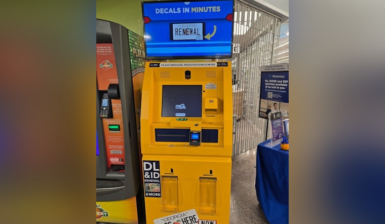 Newton County Unveils New Vehicle Registration Kiosk Inside Covington Kroger for Streamlined Services