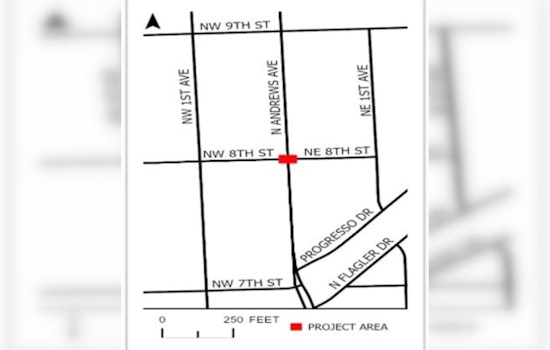 Nighttime Road Resurfacing at Fort Lauderdale Intersection Begins October 16