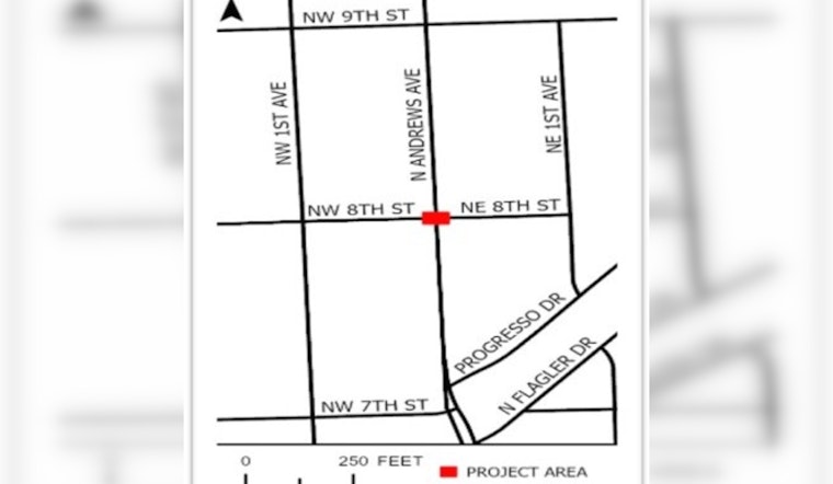 Nighttime Road Resurfacing at Fort Lauderdale Intersection Begins October 16