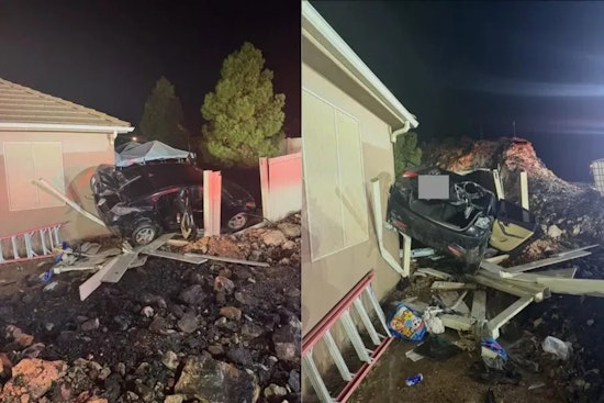 No Serious Injuries Reported as Juvenile Driver Crashes Into Hurricane Home