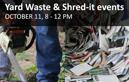 North Bend Hosts Free Yard Waste Recycling and Document Shredding Events This Saturday