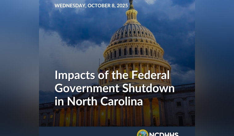 North Carolina Scrambles to Sustain Food Assistance as Federal Shutdown Threatens SNAP and WIC Benefits