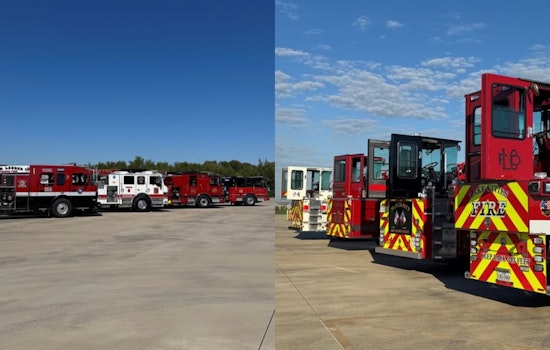North Texas Firefighters Showcase Precision in Tiller Truck Challenges at Frisco Event