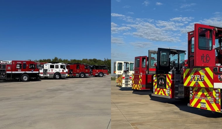 North Texas Firefighters Showcase Precision in Tiller Truck Challenges at Frisco Event