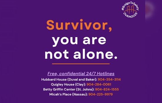 Northeast Florida Domestic Violence Centers Serve Over 7,200 Survivors, Clay County Sheriff's Office Highlights Support and Services