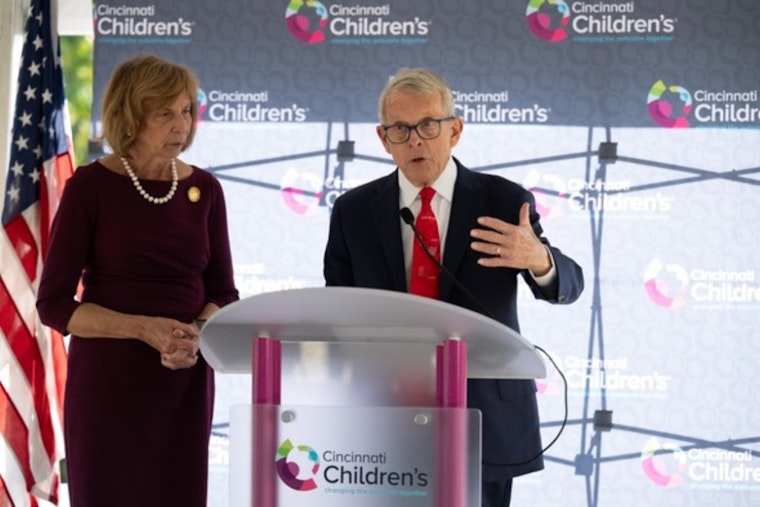 Ohio Governor DeWine Inaugurates New Greenspace at Cincinnati Children's Hospital to Support Youth Mental Health