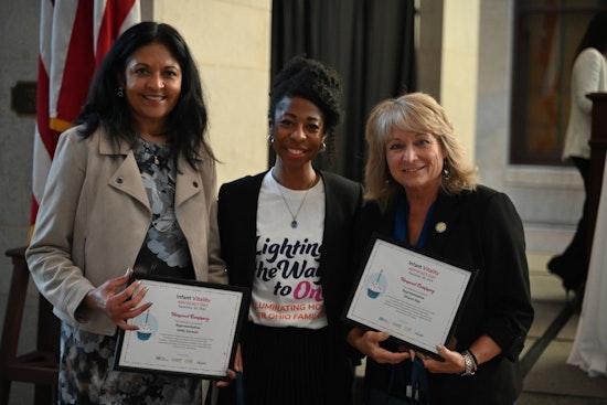 Ohio State Representative Sharon Ray Awarded for Perinatal Mental Health Advocacy Efforts