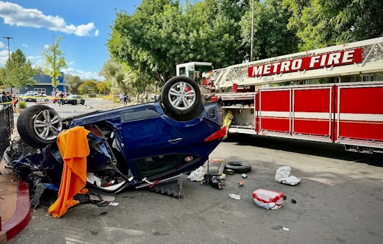 One Dead, Two Hospitalized After Vehicle Overturns at Sacramento Shopping Complex as CHP Investigates