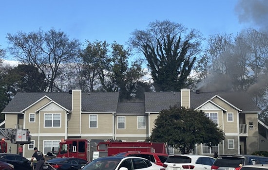 One Injured, Multiple Displaced Following Knoxville Apartment Complex Fire; Unattended Cooking Cited as Cause