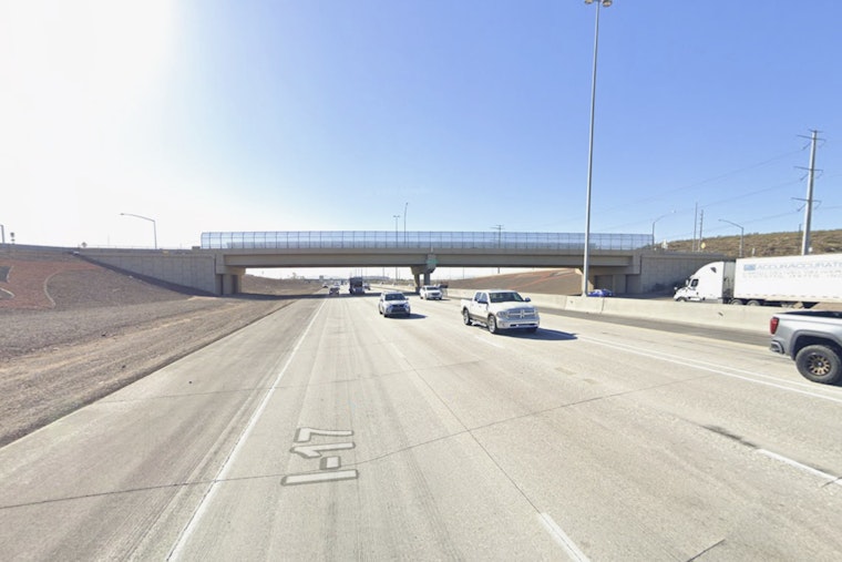 One Seriously Injured, Another Flees After Multi-Vehicle Crash on I-17 in North Phoenix