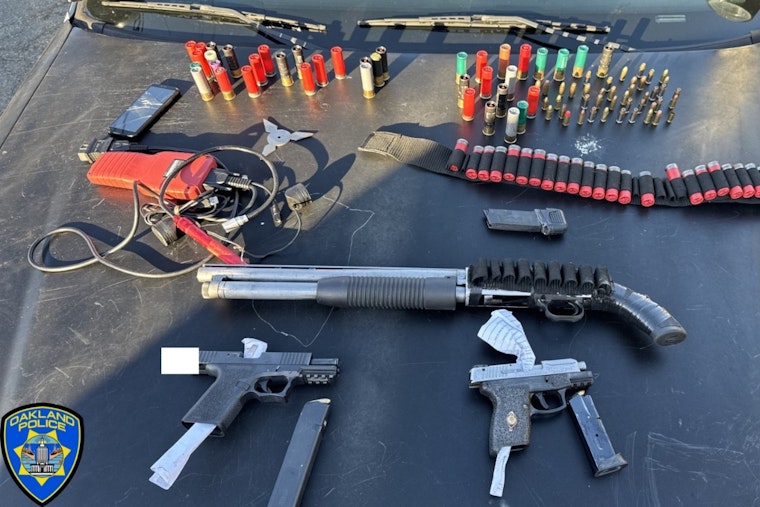 OPD Officers Arrest Two After High-Speed Chase, Seize Multiple Firearms in Oakland