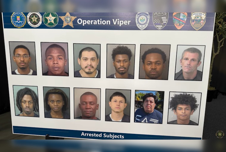 "Operation Viper" Nets 48 Arrests, Seizes Firearms and Drugs in South Florida Multi-Agency Crackdown