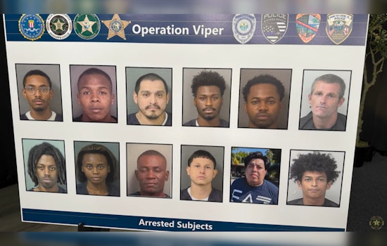 "Operation Viper" Nets 48 Arrests, Seizes Firearms and Drugs in South Florida Multi-Agency Crackdown