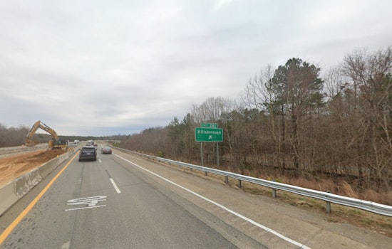 Orange County Alert, I-40 East Exit 261 Off-Ramp Closed for Three Weeks Starting Tonight