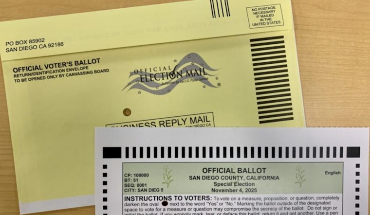 Over 2 Million Ballots Sent to Voters for Nov. 4 Special Election in County with Key Issues on the Line