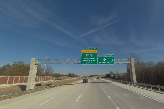 Overnight Closures Announced for Toll N.C. 540 Eastbound Exit 36 Near I-40/I-42 Interchange