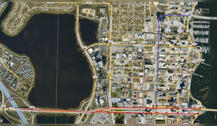 Palm Beach County Invests $5.75 Million in Smart Traffic Lights to Ease Commutes on Okeechobee and Quadrille Boulevards