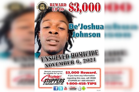 Palm Beach County Sheriff's Office Seeks Fresh Leads on 4-Year Anniversary of De’Joshua Johnson's Unsolved Murder in Greenacres