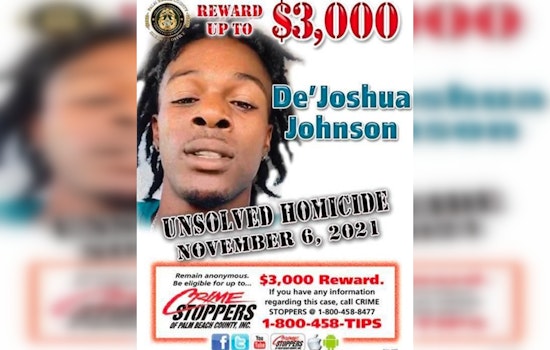 Palm Beach County Sheriff's Office Seeks Fresh Leads on 4-Year Anniversary of De’Joshua Johnson's Unsolved Murder in Greenacres