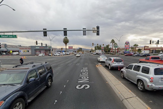 Pedestrian Hospitalized Following Traffic Incident on Nellis Boulevard, Road Closed for Investigation