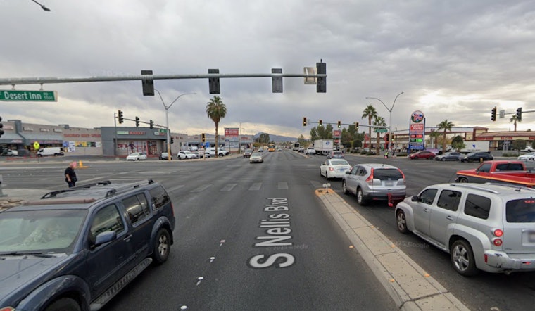 Pedestrian Hospitalized Following Traffic Incident on Nellis Boulevard, Road Closed for Investigation