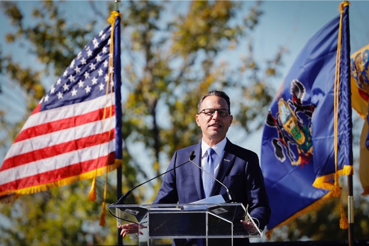 Pennsylvania Governor Shapiro Addresses National Guard Deployment, SEPTA Issues Amid Naval Ceremony in Philadelphia