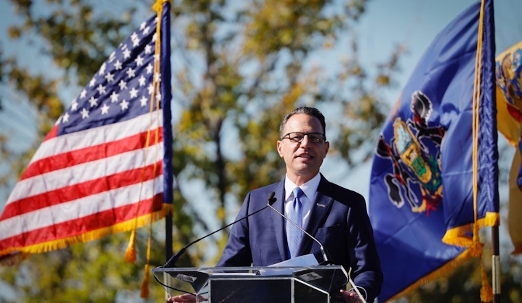 Pennsylvania Governor Shapiro Addresses National Guard Deployment, SEPTA Issues Amid Naval Ceremony in Philadelphia