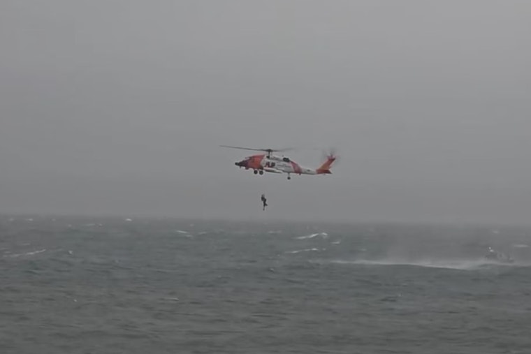 Person Rescued from Turbulent Waters Off Martha's Vineyard During Nor'easter