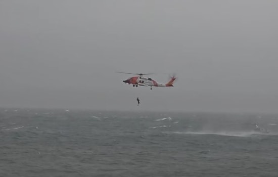 Person Rescued from Turbulent Waters Off Martha's Vineyard During Nor'easter