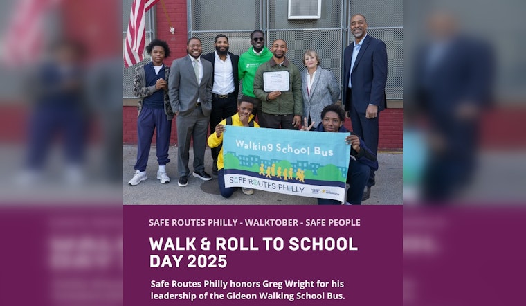 Philadelphia Students Embrace Active Transit with National Walk & Roll to School Day Celebration