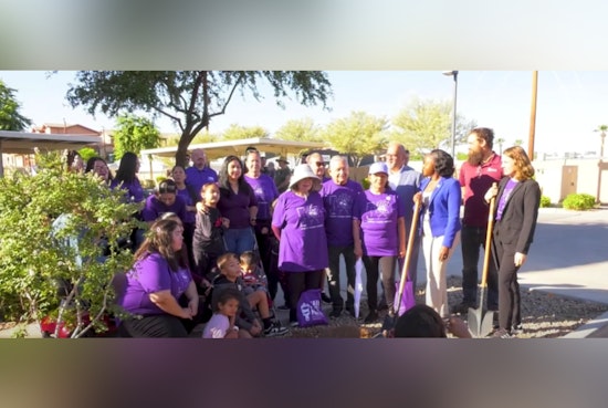 Phoenix and APS Unite for Planting Hope Event to Green Edison-Eastlake and Raise Domestic Violence Awareness