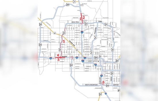Phoenix Drivers Alert, Weekend Freeway Closures for ADOT Improvement Projects