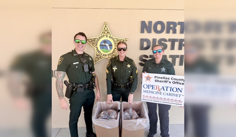 Pinellas County Agencies Collect Over 787 Pounds of Medication in Prescription Drug Take-Back Initiative