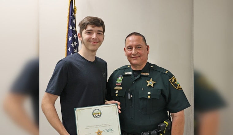 Pinellas County Sheriff's Office Celebrates Teens Graduating from Citizens Academy Program