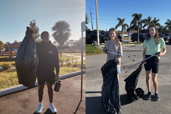Pinellas Park Youth Foster Community Pride with Park Clean-Up During Florida City Government Week