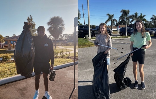 Pinellas Park Youth Foster Community Pride with Park Clean-Up During Florida City Government Week