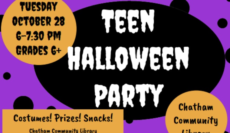 Pittsboro's Chatham Community Library Hosts Free Halloween Events for Youth