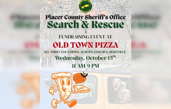 Placer County Residents Can Support Local Search and Rescue Team with Pizza Fundraiser in Auburn, Lincoln, and Roseville