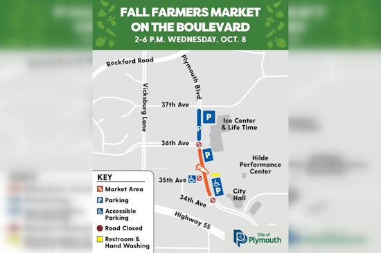 Plymouth Boulevard to Close for Fall Farmers Market: Plan Your Route and Find Fresh Local Offerings