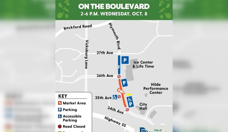 Plymouth Boulevard to Close for Fall Farmers Market: Plan Your Route and Find Fresh Local Offerings