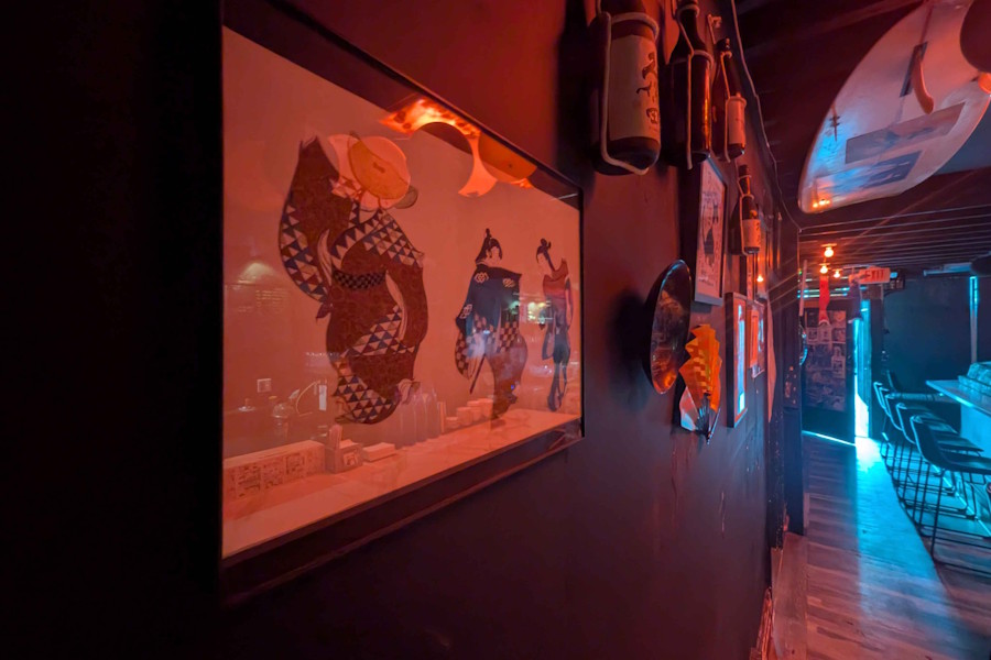 Moku Sake Speakeasy Japanese Wall Art